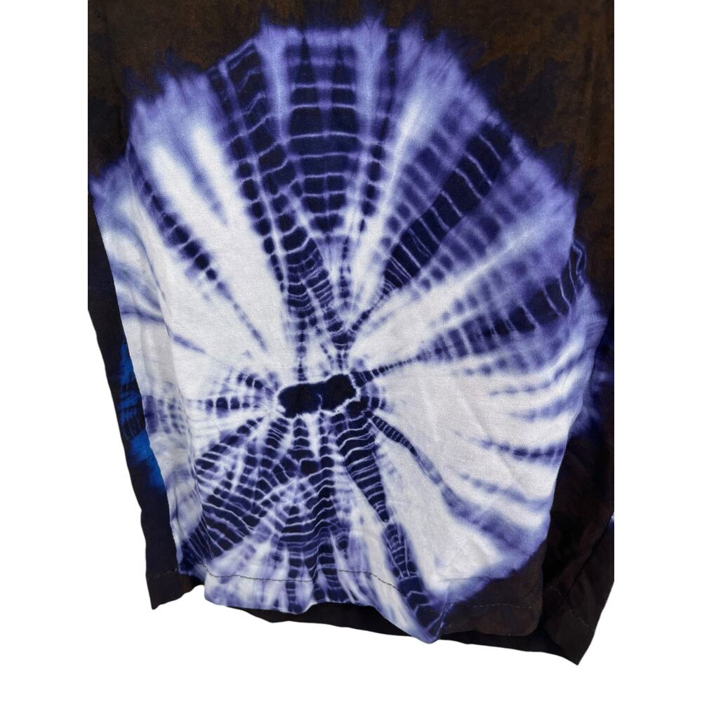 Buyaso pants Ayokun tie dye wide leg blue size Large L - Picture 4 of 6